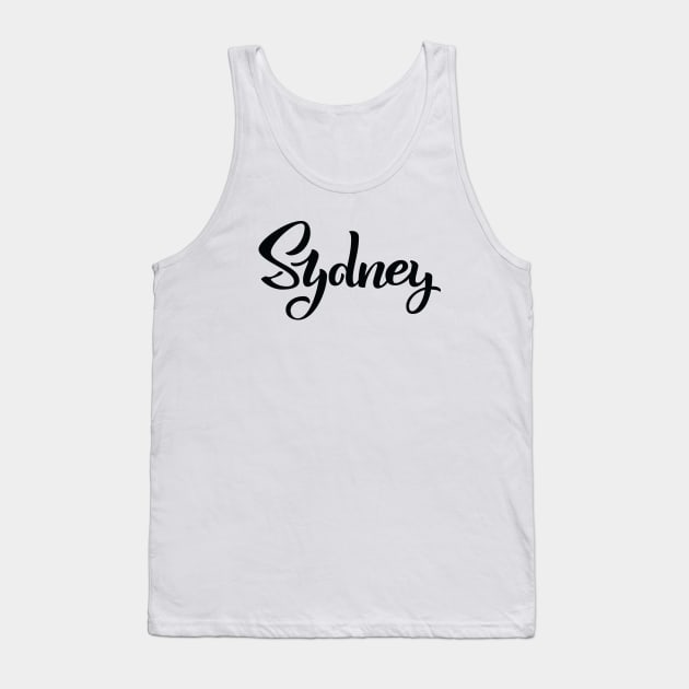 Sydney Tank Top by ProjectX23Red